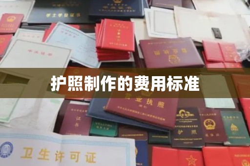 息烽护照制作的费用标准