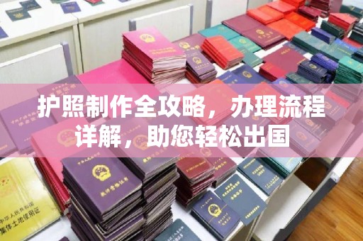 息烽护照制作全攻略，办理流程详解，助您轻松出国